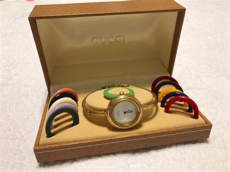 identify vintage gucci watch|vintage Gucci watch interchangeable.